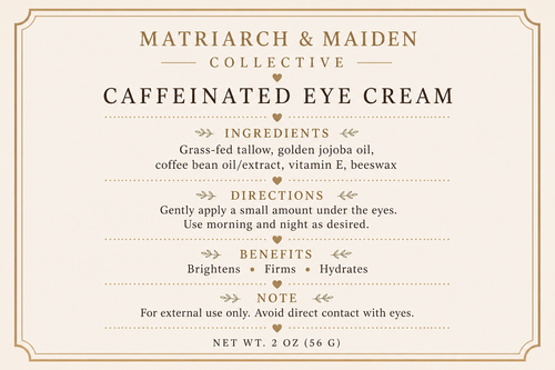 Caffeinated Eye Cream